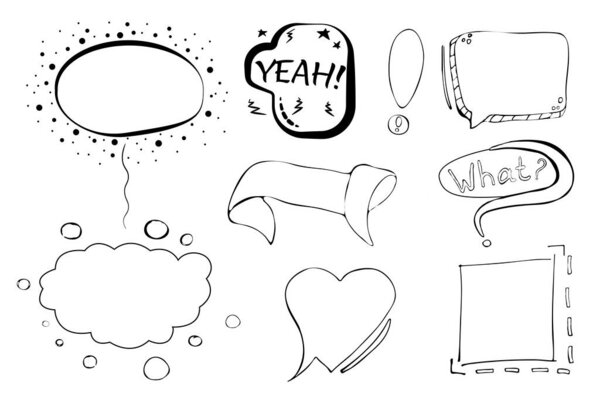 Набор диалоговых окон различной формы
.