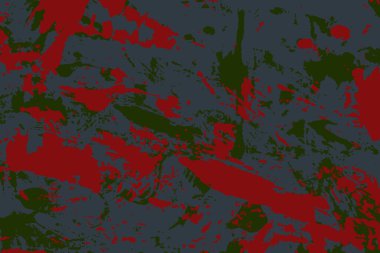 Fırça ve boyalarla yapılmış, çok renkli soyut bir resim. El yapımı. İlginç bir arkaplan ya da afiş olarak kullanabilirsiniz. Eps vektör illüstrasyonu.