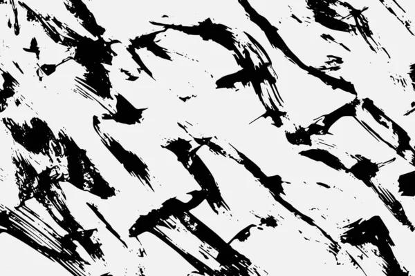 Abstraktes Schwarz Weiß Bild Mit Langen Und Kurzen Intermittierenden Linien — Stockvektor