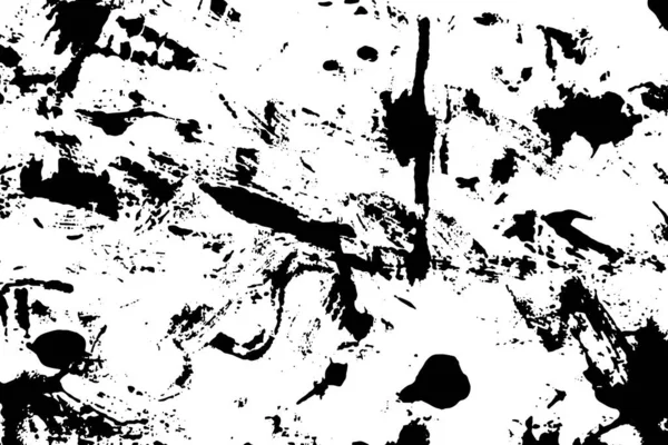 Imagen Abstracta Blanco Negro Con Líneas Intermitentes Largas Cortas Hechas — Vector de stock