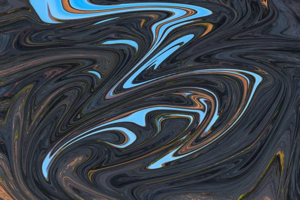 Абстрактный Монохромный Жидкий Фон Черно Белые Цвета — стоковое фото