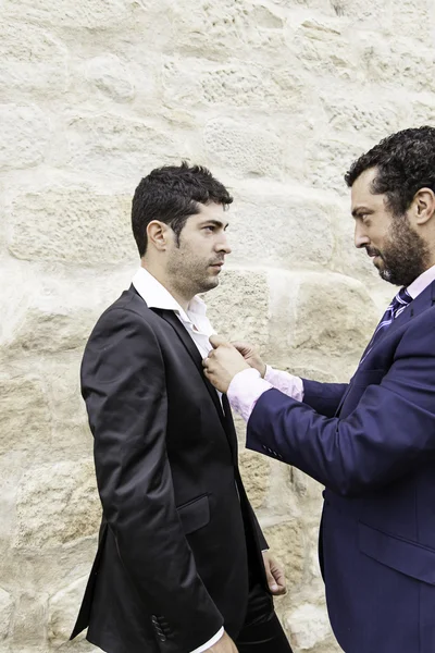 Gay casal amor — Fotografia de Stock