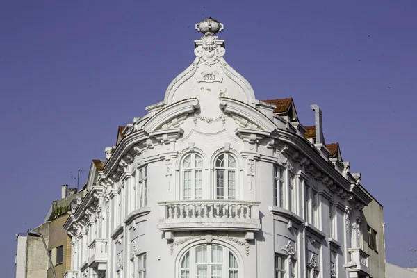 Zabytkowa fasada hotelu Lisbon — Zdjęcie stockowe