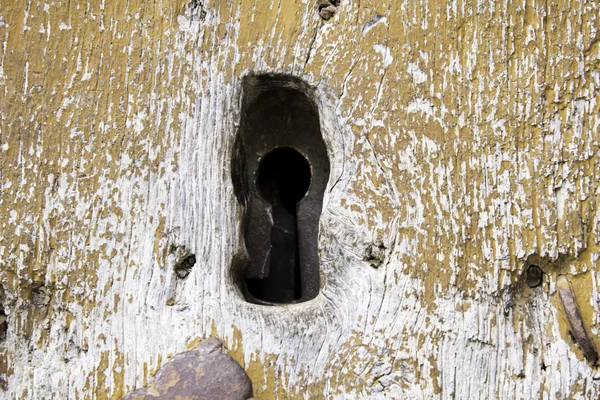 Aged lock door — Stock Photo, Image