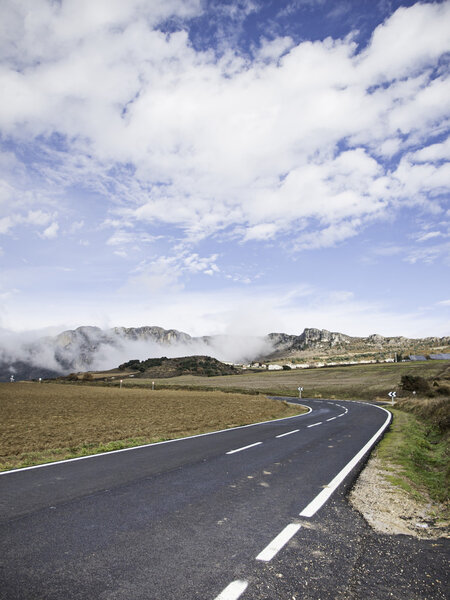 Дорога с туманом
