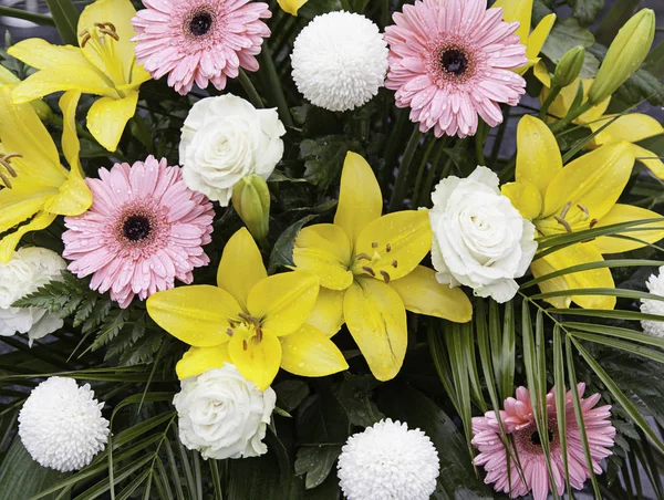 Bruids bloemen centreren — Stockfoto
