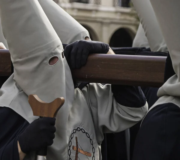 Executor de procissão de Páscoa — Fotografia de Stock