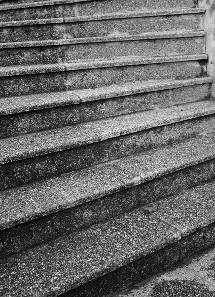 Escaliers en ciment métal — Photo
