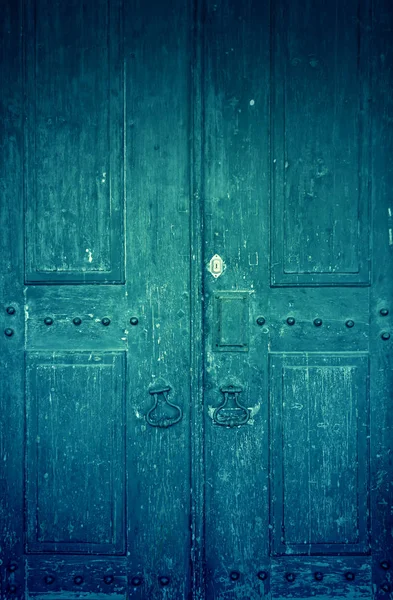 Wood Green Door — Stock Photo, Image