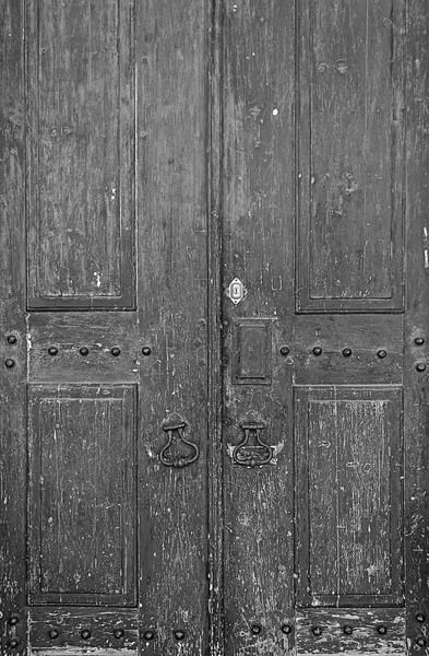 Wood Green Door — Stock Photo, Image