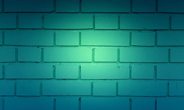 緑のれんが造りの壁 — ストック写真