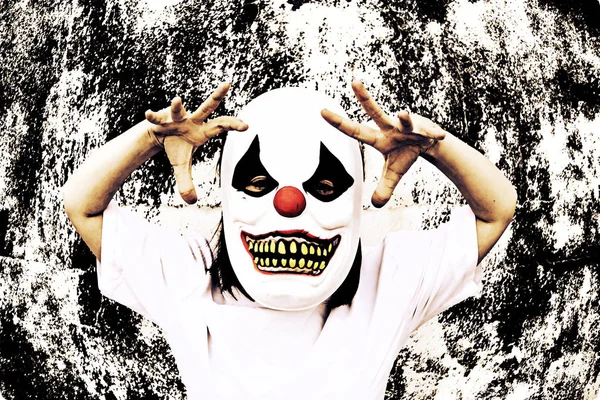 Crazed Clown attaque — Photo