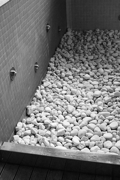 Сауна с камнями — стоковое фото
