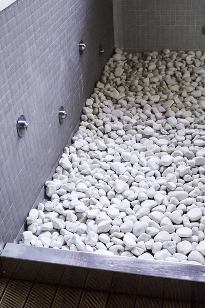 带石头的桑拿浴室 — 图库照片