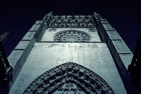 Vecchia cattedrale di Burgos — Foto Stock