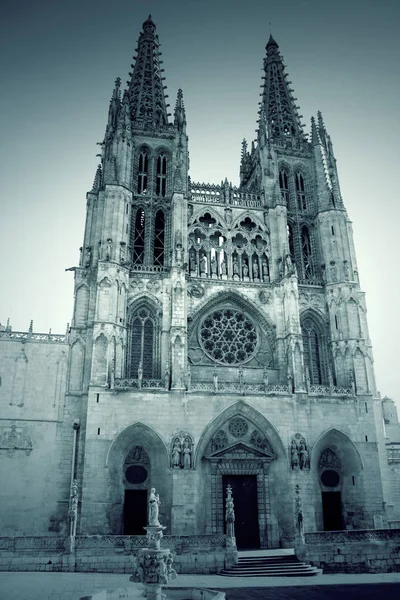 Old Burgos Cathedral — Stock Photo, Image