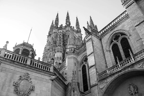 Old Burgos Cathedral — Stock Photo, Image