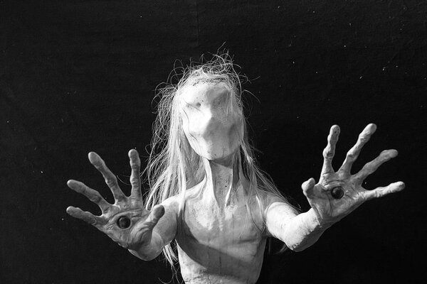 Ghost of human cadaver