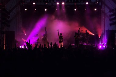 Konser rock sahnesinin