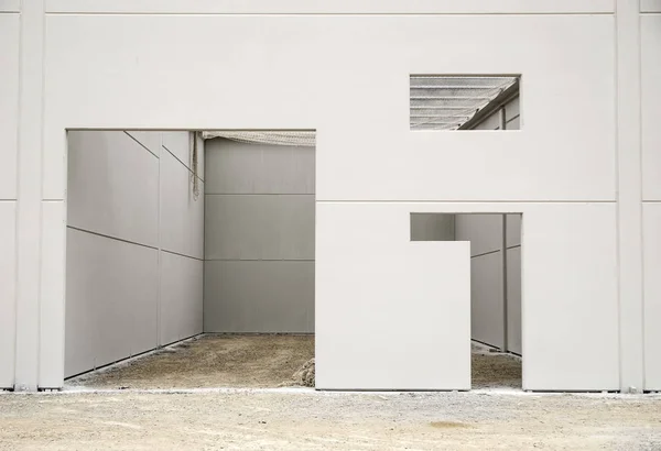Bauhaus im Bau — Stockfoto