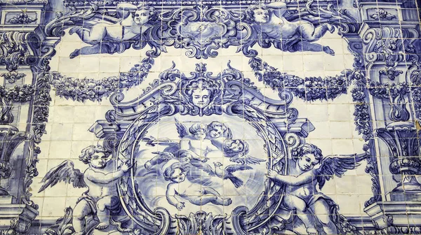 Azulejos hechos a mano colores — Foto de Stock