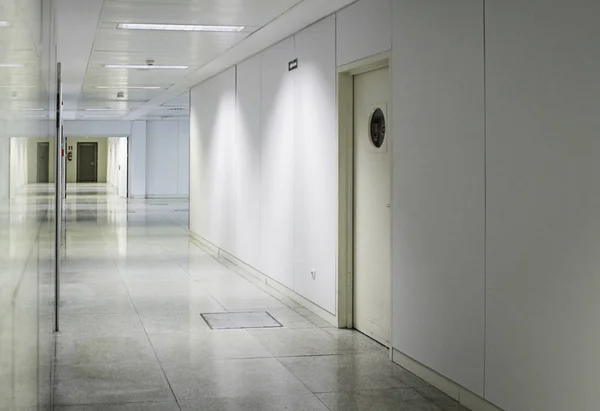 Interior corridor hospital — Stock Photo, Image