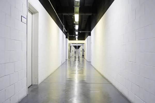 Inre korridor sjukhus — Stockfoto