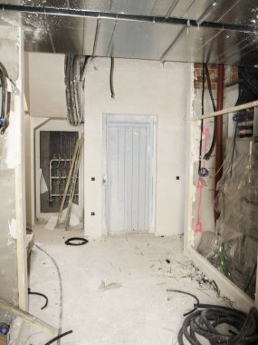 Yapım aşamasında iç döşeme