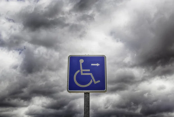 Parking for disabled people — Stock Photo, Image