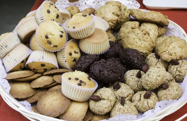 Biscoitos e doces — Fotografia de Stock