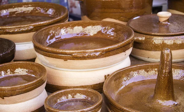Navires de poterie artisanale — Photo