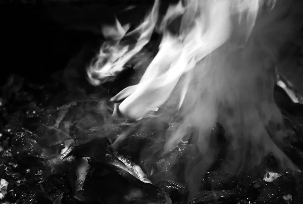 Движущееся пламя — стоковое фото