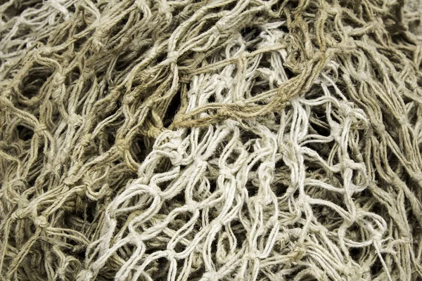 Cuerda con nudos de fibra —  Fotos de Stock