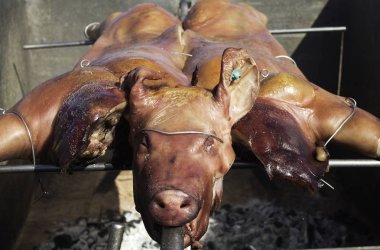 Izgara domuz rostosu