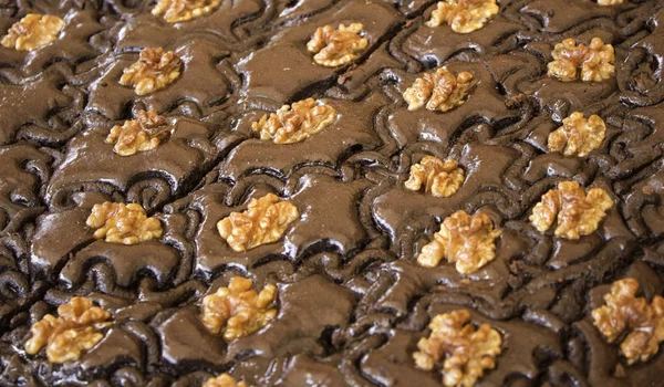 Taart van de Chocoladeschilfer — Stockfoto