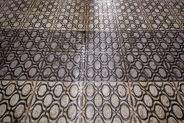 Mokrá podlaha ulice — Stock fotografie