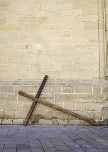 Kříž dřevo Bůh — Stock fotografie