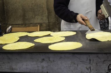 Pita ekmeği mısır