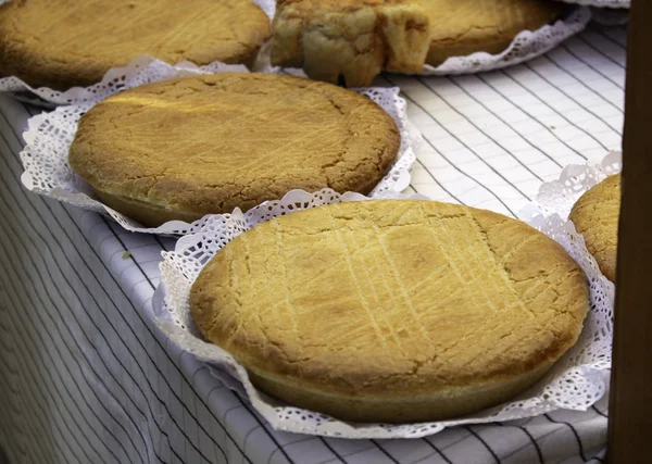 Baskische hausgemachte Kuchen — Stockfoto