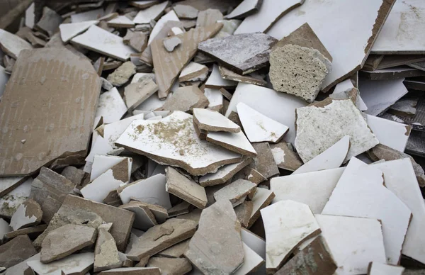 Tile debris — Stock Photo, Image