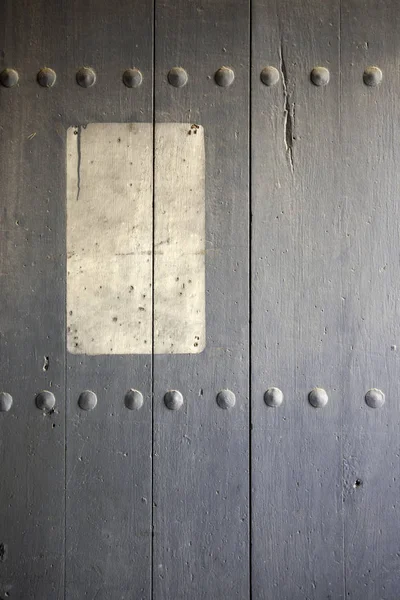 Serrure de porte en bois — Photo