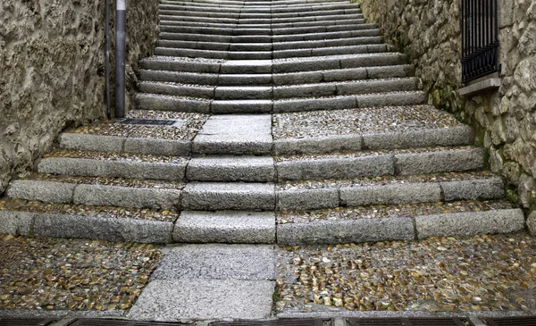 Stone street stairs — Stock Photo, Image