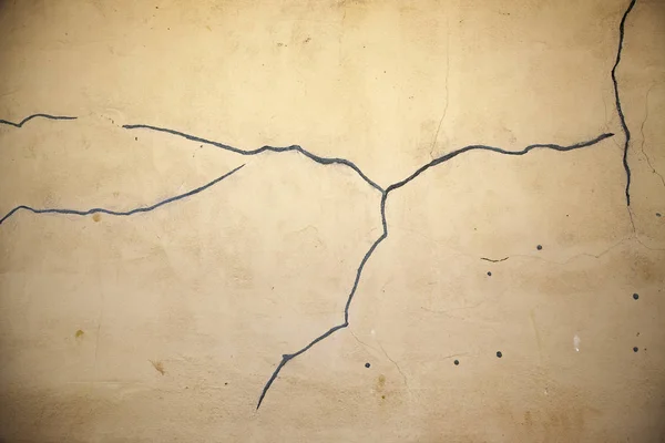 Kırık duvar Sokağı — Stok fotoğraf