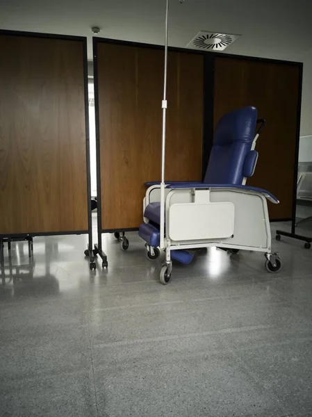 Εσωτερικό Νοσοκομείου Στο Τμήμα Επειγόντων Περιστατικών Κατάσταση Έκτακτης Ανάγκης Ιός — Φωτογραφία Αρχείου