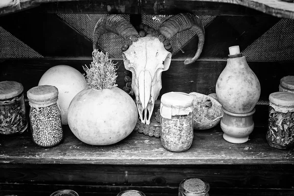 Hekserijdrankjes Levensmiddelenmarkt Symbool — Stockfoto