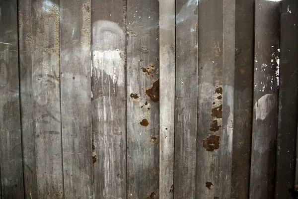 Spoiled Dirty Metallic Background Detail Steel Door Dirty Exploration Texture — Stock Photo, Image