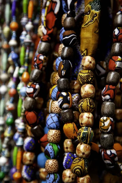 Handgefertigte Hippie Armbänder Geschäft Mit Ornamenten Armbändern — Stockfoto
