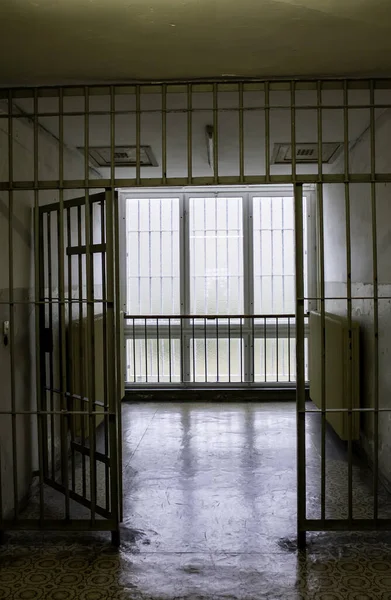 Vecchia Prigione Tedesca Dettaglio Della Reclusione Del Crimine — Foto Stock
