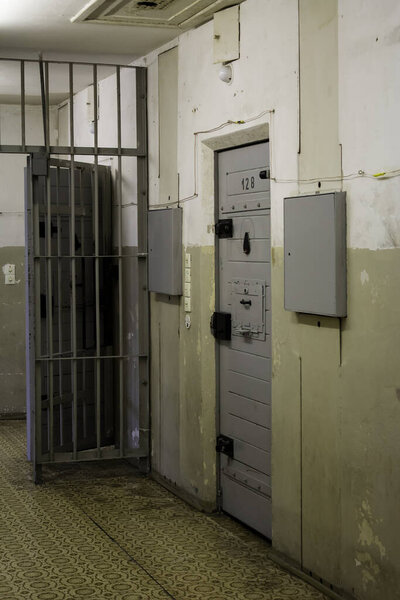 Old German prison, detail of imprisonment and crime