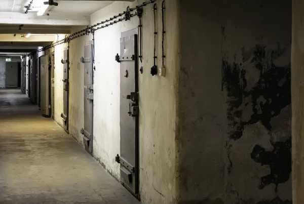 旧德国监狱 监禁和犯罪详情 — 图库照片